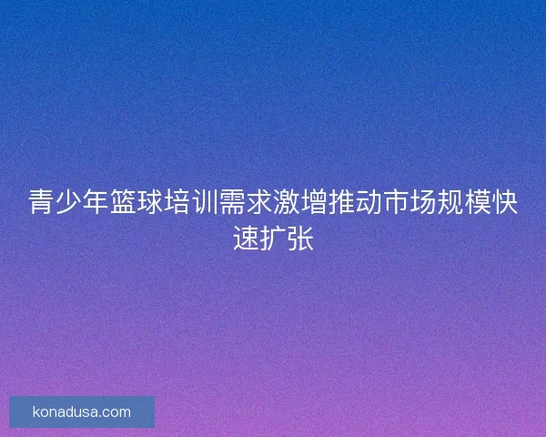 青少年篮球培训需求激增推动市场规模快速扩张